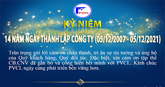 Kỷ niệm 14 năm ngày thành lập Công ty PVCL
