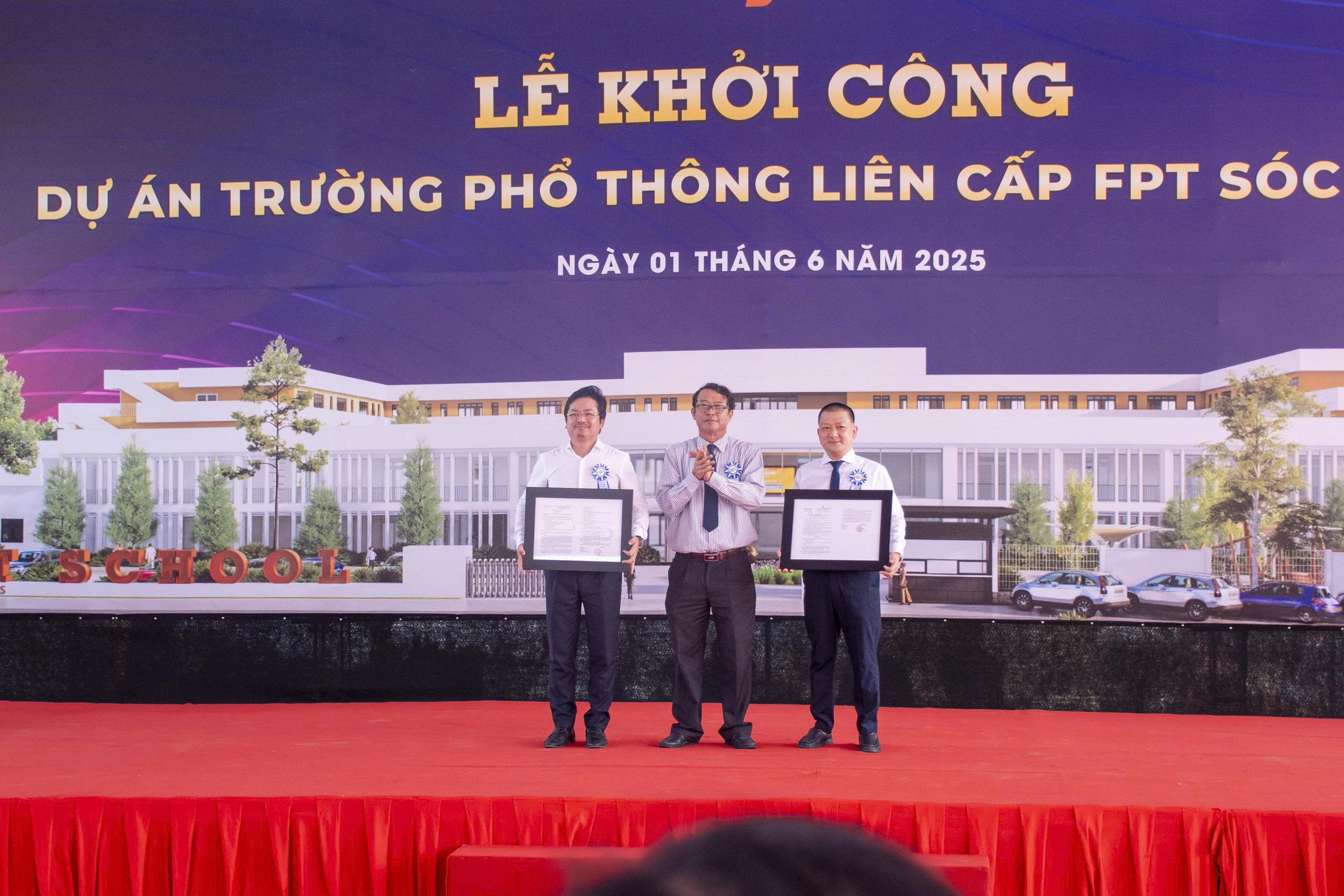 FPT khởi công trường liên cấp tại Sóc Trăng